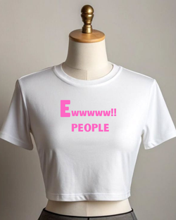 Ewww - Ripper Round Neck Crop Baby Tee