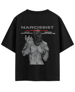 NARCISSIST- Ripper Over-Sized tee Black
