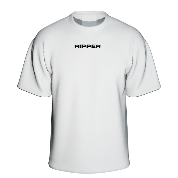 NARCISSIST- Ripper Over-Sized tee White