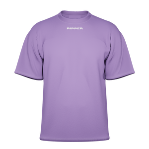 Directed by god Lavender Oversized-tshirt