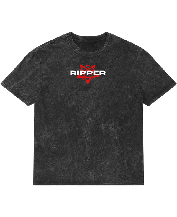 Acidwash Oversized T-shirt Front Design