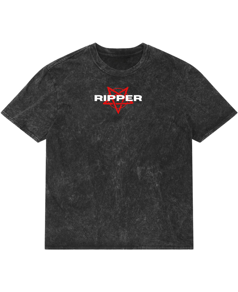 Acidwash Oversized T-shirt Front Design